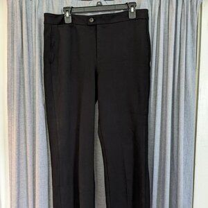Not Your Daughters Jeans NYDJ Pants Size 14 Lift Tuck Black Slacks Office Wear